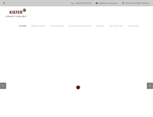 Tablet Screenshot of kiefer-schmuck.de